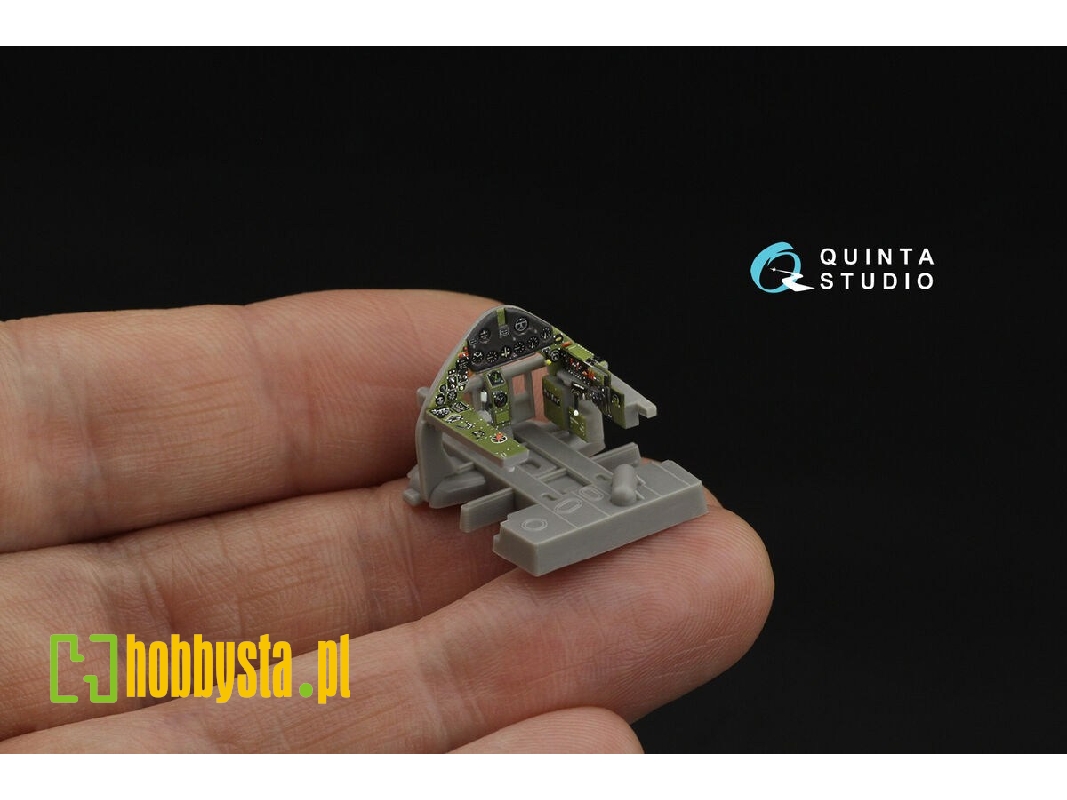 Fm-2 Wildcat - 3d-printed & Coloured Interior On Decal Paper (For Arma Hobby Kits) - image 1