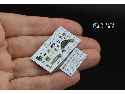 Fm-2 Wildcat - 3d-printed & Coloured Interior On Decal Paper (For Arma Hobby Kits) - image 3