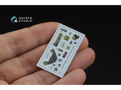 Fm-2 Wildcat - 3d-printed & Coloured Interior On Decal Paper (For Arma Hobby Kits) - image 5