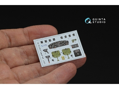 Pby-5 Catalina  - 3d-printed & Coloured Interior On Decal Paper (For Academy Kits) - image 5