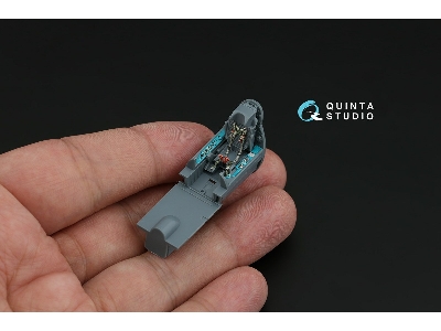 Mig-21 Bis Early - 3d-printed & Coloured Interior (For Eduard Kits) - image 9
