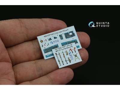 Mig-21 Bis Late - 3d-printed & Coloured Interior (For Eduard Kits) - image 2