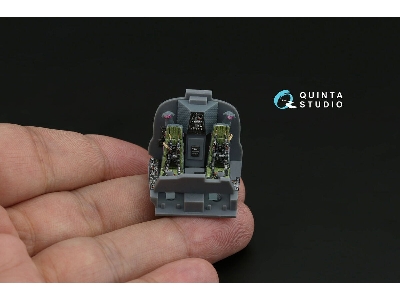 Kamov Ka-52 - 3d-printed & Coloured Interior On Decal Paper (For Dream Model Kits) - image 1