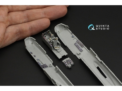 Heinkel He-219 - 3d-printed & Coloured Interior (For Dragon Kits) - image 9