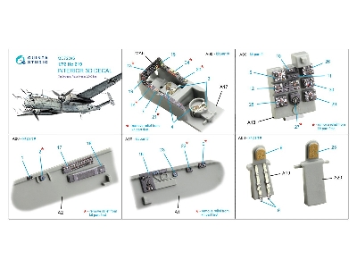 Heinkel He-219 - 3d-printed & Coloured Interior (For Dragon Kits) - image 10