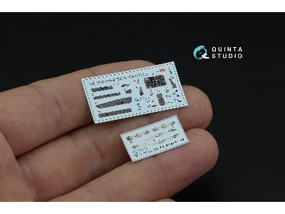 Nort American F-86 A Sabre - 3d-printed & Coloured Interior (For Clear Prop Kits) - image 2