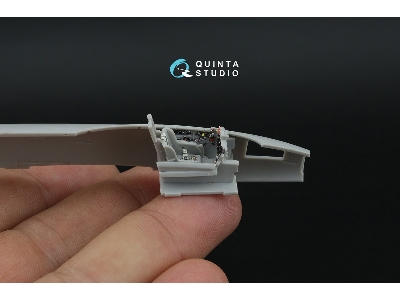 Nort American F-86 A Sabre - 3d-printed & Coloured Interior (For Clear Prop Kits) - image 4