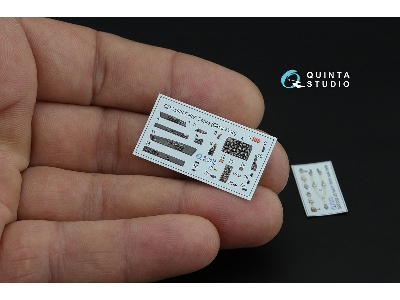 Nort American F-86 A Sabre - 3d-printed & Coloured Interior (For Clear Prop Kits) - image 5