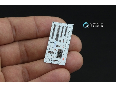 Nort American F-86 A Sabre - 3d-printed & Coloured Interior (For Clear Prop Kits) - image 6