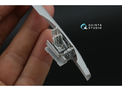 Nort American F-86 A Sabre - 3d-printed & Coloured Interior (For Clear Prop Kits) - image 7