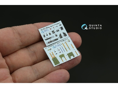 Dassault Mirage 2000 C - 3d-printed & Coloured Interior (For Modelsvit Kits) - image 2