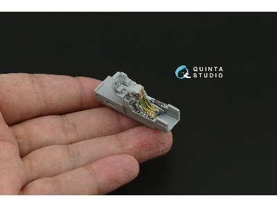 Dassault Mirage 2000 C - 3d-printed & Coloured Interior (For Modelsvit Kits) - image 8