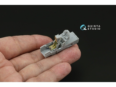 Dassault Mirage 2000 C - 3d-printed & Coloured Interior (For Modelsvit Kits) - image 9