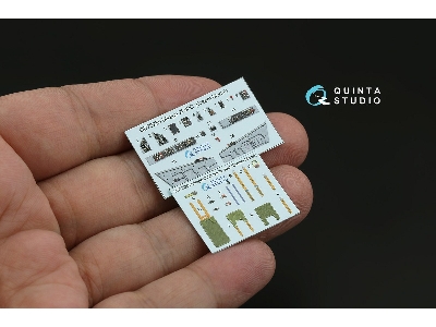 Dassault Mirage 2000 C - 3d-printed & Coloured Interior (For Dream Model Kits) - image 2