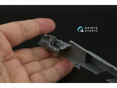 Dassault Mirage 2000 C - 3d-printed & Coloured Interior (For Dream Model Kits) - image 6