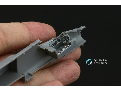 Dassault Mirage 2000 C - 3d-printed & Coloured Interior (For Dream Model Kits) - image 7