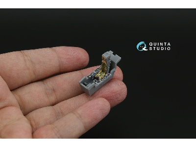 Dassault Mirage 2000 C - 3d-printed & Coloured Interior (For Dream Model Kits) - image 8