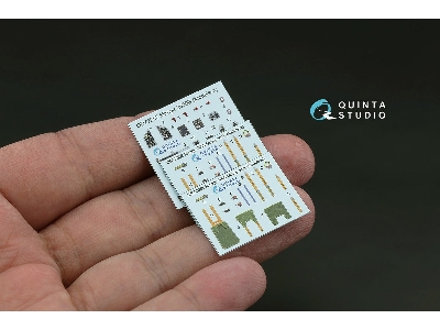 Dassault Mirage 2000 B - 3d-printed & Coloured Interior (For Modelsvit Kits) - image 2