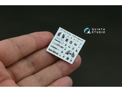 Dassault Mirage 2000 B - 3d-printed & Coloured Interior (For Modelsvit Kits) - image 3