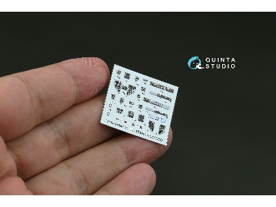 Dassault Mirage 2000 B - 3d-printed & Coloured Interior (For Modelsvit Kits) - image 4