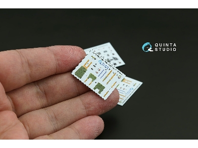 Dassault Mirage 2000 B - 3d-printed & Coloured Interior (For Modelsvit Kits) - image 5