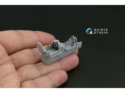 Dassault Mirage 2000 B - 3d-printed & Coloured Interior (For Modelsvit Kits) - image 7