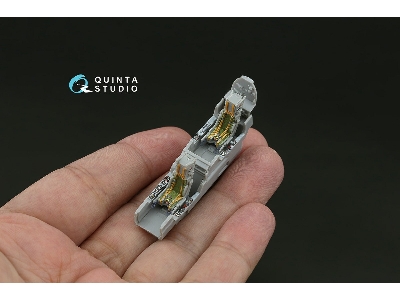 Dassault Mirage 2000 B - 3d-printed & Coloured Interior (For Modelsvit Kits) - image 9