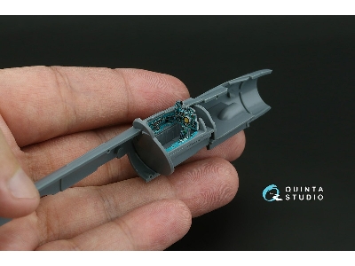 Mig-21 Mf (Moscow Plant) - 3d-printed & Coloured Interior (For Eduard Kits) - image 7