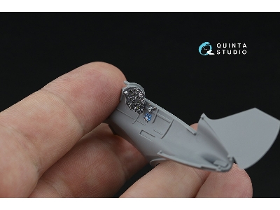 Polikarpov I-16 Type 5 - 3d-printed & Coloured Interior (For Zvezda Kits) - image 5