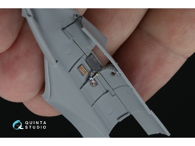Polikarpov I-16 Type 5 - 3d-printed & Coloured Interior (For Zvezda Kits) - image 6