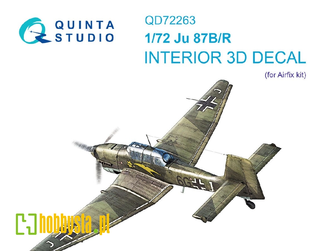 Junkers Ju-87 B/R - 3d-printed & Coloured Interior (For Airfix Kits) - image 1