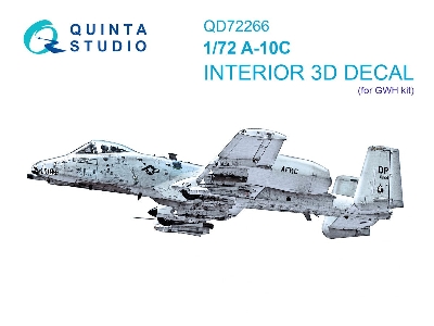 Fairchild A-10 C - 3d-printed & Coloured Interior (For Gwh Kits) - image 1