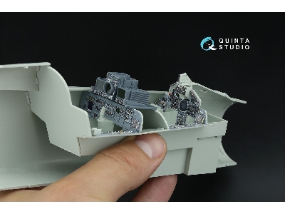 Tornado Ids German - 3d-printed & Coloured Interior On Decal Paper With 3d-printed Resin Parts (For Revell Kits / Small Version)