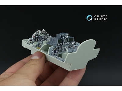 Tornado Ids German - 3d-printed & Coloured Interior On Decal Paper With 3d-printed Resin Parts (For Revell Kits / Small Version)