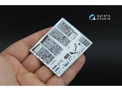 Tornado Ids German - 3d-printed & Coloured Interior On Decal Paper With 3d-printed Resin Parts (For Revell Kits / Small Version)