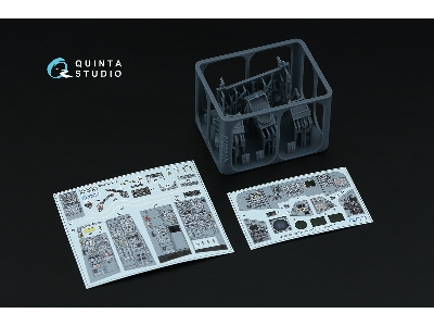 Tornado Gr.1 - 3d-printed & Coloured Interior On Decal Paper With 3d-printed Resin Parts (For Revell Kits / Small Version) - ima