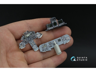 Tornado Gr.1 - 3d-printed & Coloured Interior On Decal Paper With 3d-printed Resin Parts (For Revell Kits / Small Version) - ima