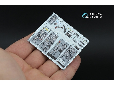 Tornado Gr.1 - 3d-printed & Coloured Interior On Decal Paper With 3d-printed Resin Parts (For Revell Kits / Small Version) - ima