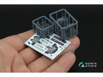 Aero L-39 Za - 3d-printed & Coloured Interior Small Version With 3d-printed Resin Parts (For Trumpeter Kits) - image 2