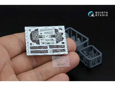 Aero L-39 Za - 3d-printed & Coloured Interior Small Version With 3d-printed Resin Parts (For Trumpeter Kits) - image 3