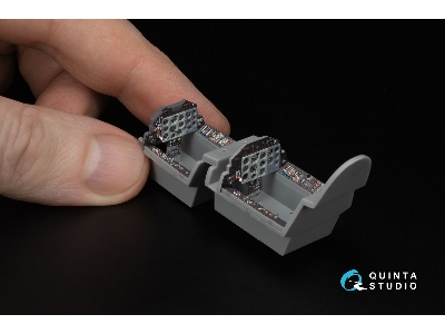 Aero L-39 Za - 3d-printed & Coloured Interior Small Version With 3d-printed Resin Parts (For Trumpeter Kits) - image 5