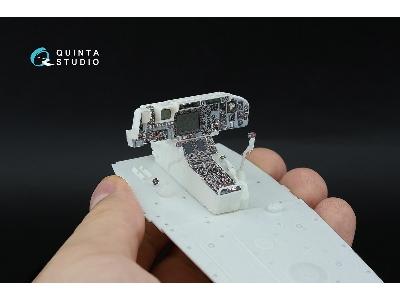 Westland Lynx Mk.8 - 3d-printed & Coloured Interior Small Version (For Revell Kits) - image 6