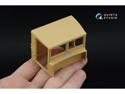 Voroshilovets Tractor - 3d-printed & Coloured Interior On Decal Paper (For Trumpeter Kits / Small Version) - image 8