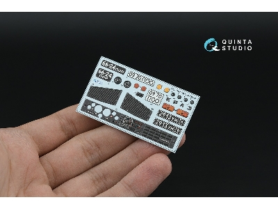 Kraz-260 - 3d-printed & Coloured Interior Small Version (For Takom Kits) - image 2