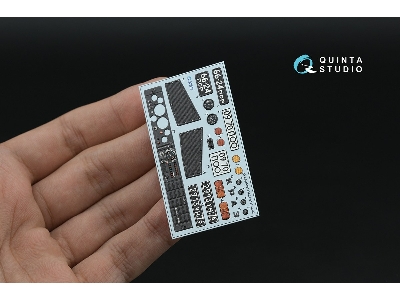 Kraz-260 - 3d-printed & Coloured Interior Small Version (For Takom Kits) - image 4