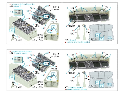 Sikorsky МН-60 R Seahawk - 3d-printed & Coloured Interior Small Version (For Kitty Hawk Kits) - image 10