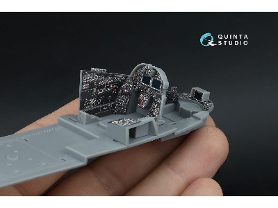 Mil Mi-35 - 3d-printed & Coloured Interior On Decal Paper (For Trumpeter Kits / Small Version) - image 1