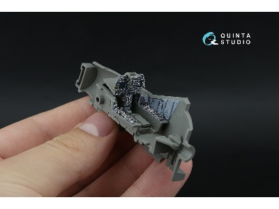 Av-8b Harrier Ii Plus - 3d-printed & Coloured Interior Small Version (For Uma Kits) - image 10
