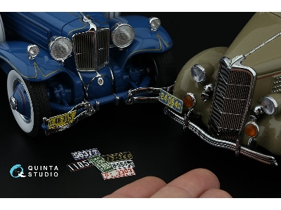 Southeastern Us License Plates 1910-1940 With Metal Base (For All Kits) - image 7