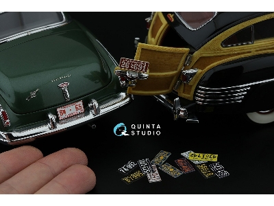 Southeastern Us License Plates 1940-1950 With Metal Base (For All Kits) - image 7